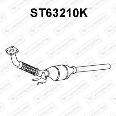 Katalizator SEAT / SKODA / VOLKSWAGEN - 600253058V 600253058X 6Q0253058X