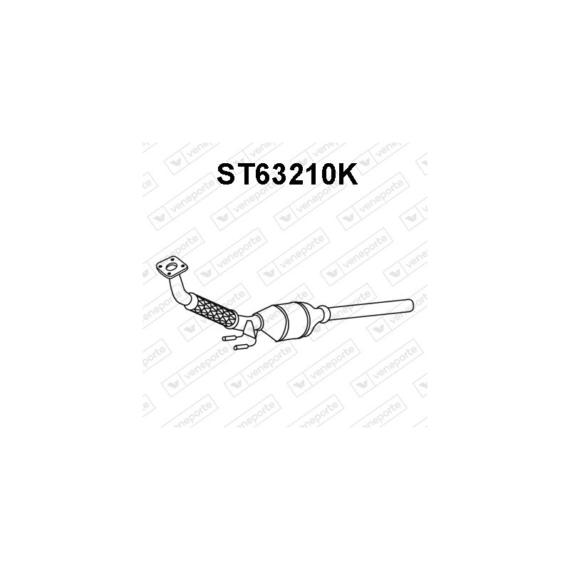 Katalizator SEAT / SKODA / VOLKSWAGEN - 600253058V 600253058X 6Q0253058X