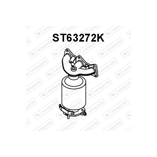 Katalizator SEAT / SKODA / VOLKSWAGEN - 03E253020FX  