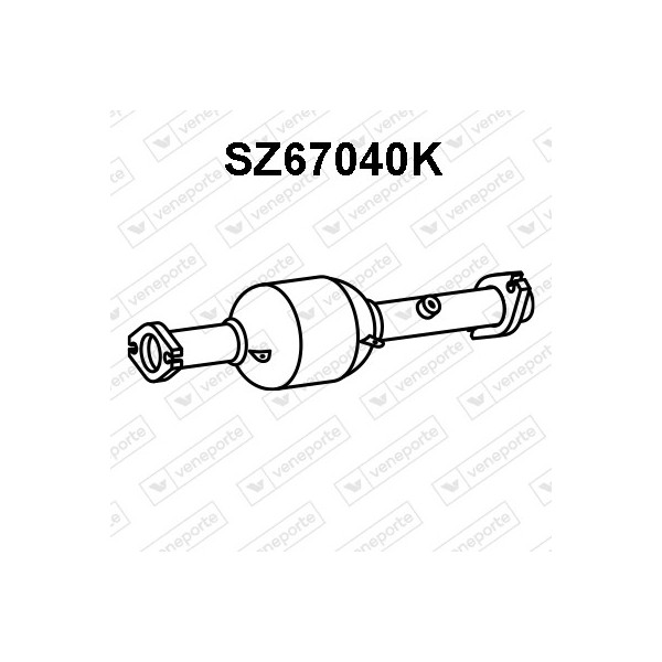 Katalizator SUZUKI - 1425079GA0  