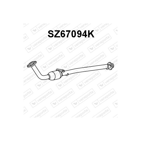 Katalizator SUZUKI - 1419076J32H02 1419080AV0 