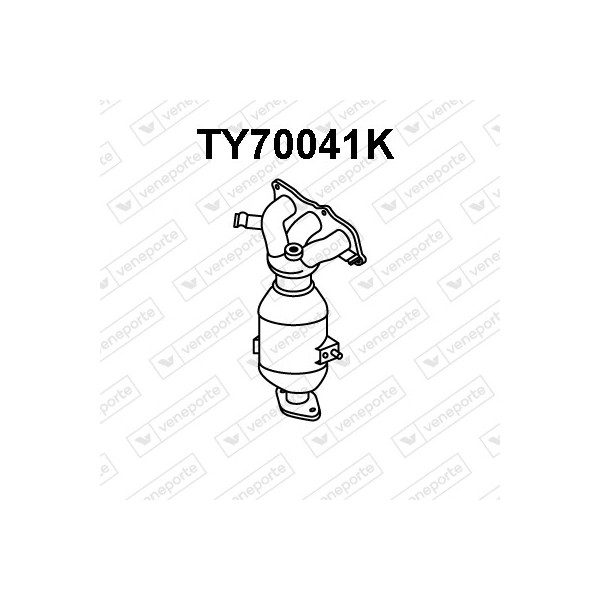 Katalizator TOYOTA - 171400Q020 1714040020 