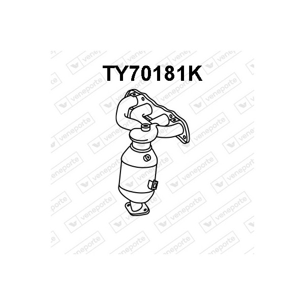 Katalizator TOYOTA - 250510J020  