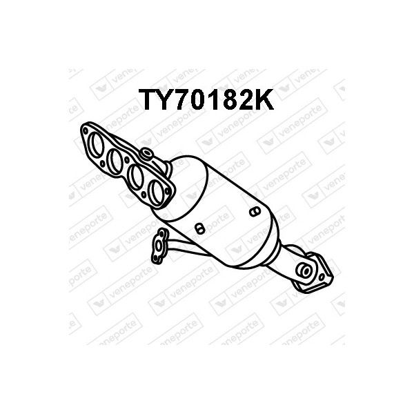 Katalizator TOYOTA - 1714021110  