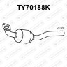 Katalizator TOYOTA - 174100Q070-KAT 174100Q100-KAT 