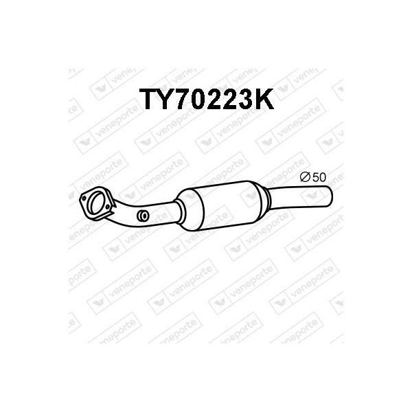 Katalizator TOYOTA - 174100TA90-KAT  
