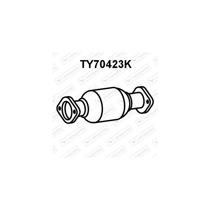 Katalizator TOYOTA - 1845074440 1845074560 