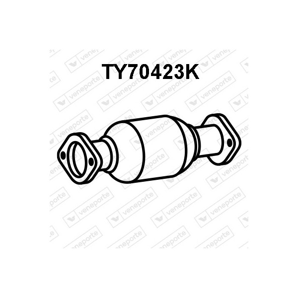 Katalizator TOYOTA - 1845074440 1845074560 