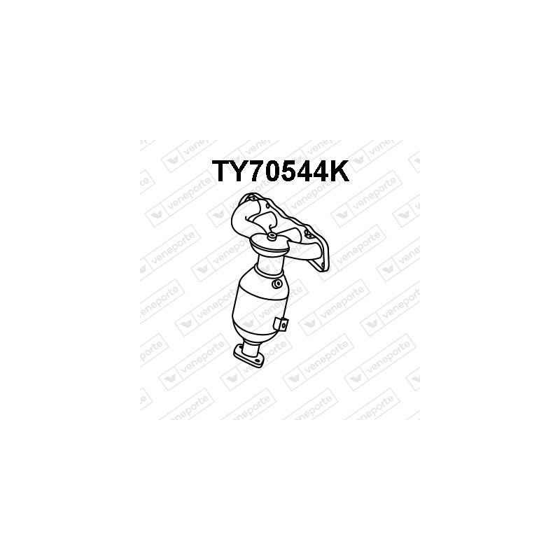 Katalizator TOYOTA - 250510J010  