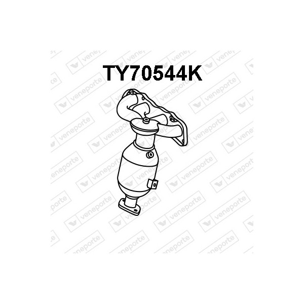 Katalizator TOYOTA - 250510J010  