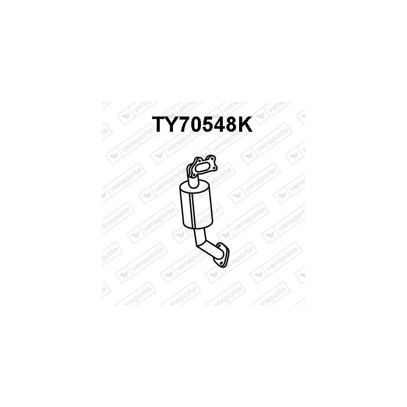 Katalizator TOYOTA - 250510N010 2505133010 