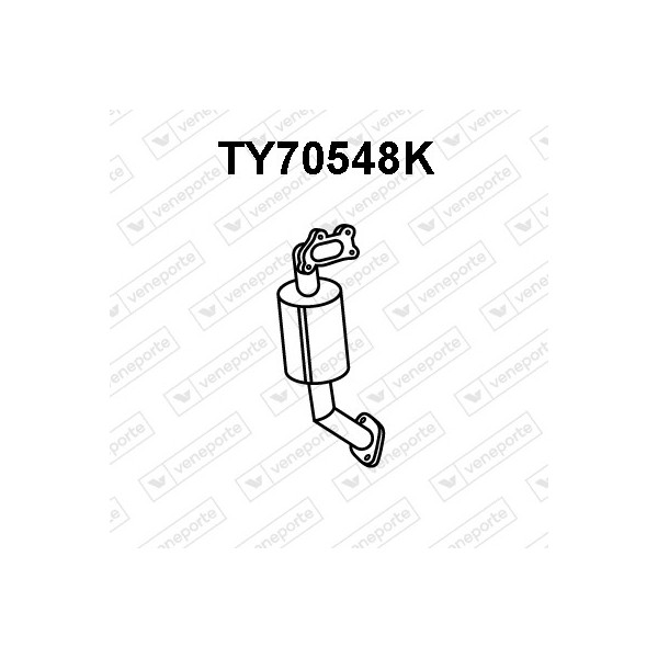 Katalizator TOYOTA - 250510N010 2505133010 