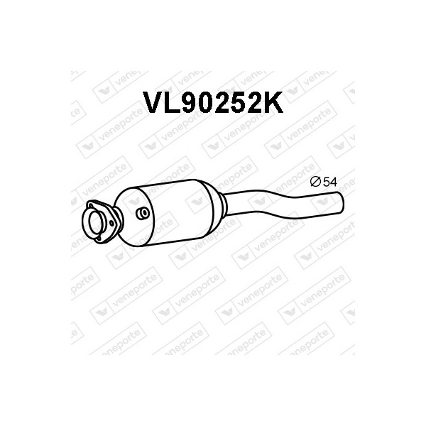Katalizator VOLVO - 1332383 1389966 3507759