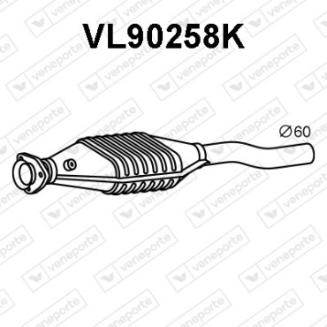 Katalizator VOLVO - 1326481 3517612 3531050