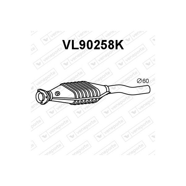 Katalizator VOLVO - 1326481 3517612 3531050