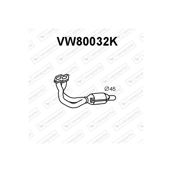 Katalizator VOLKSWAGEN - 867253208 867253208A 867253208AX