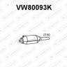 Katalizator VOLKSWAGEN - 165131701C 165131701CX 191131701C