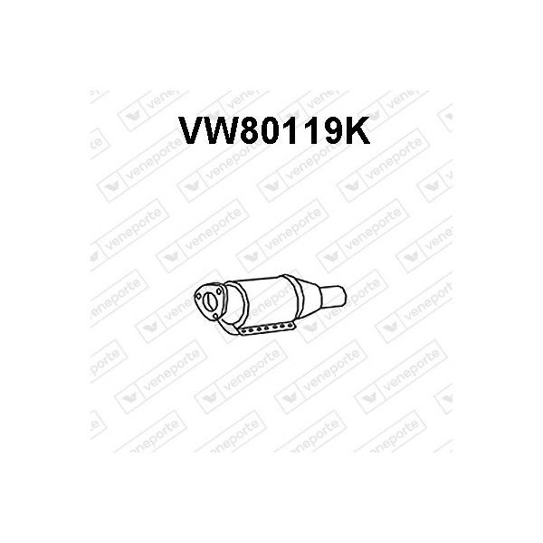 Katalizator SEAT / VOLKSWAGEN - 1H0131701G 1H0131701GX 1H0131701J