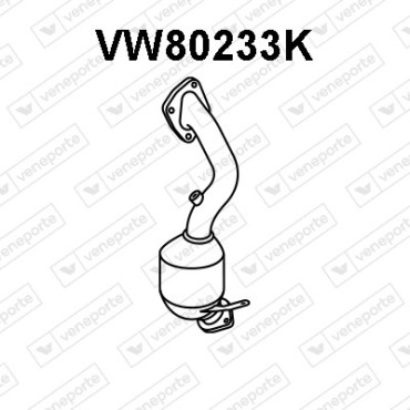 Katalizator SEAT / VOLKSWAGEN - 1K0254200AX 1K0254200BX 1K0254200KX