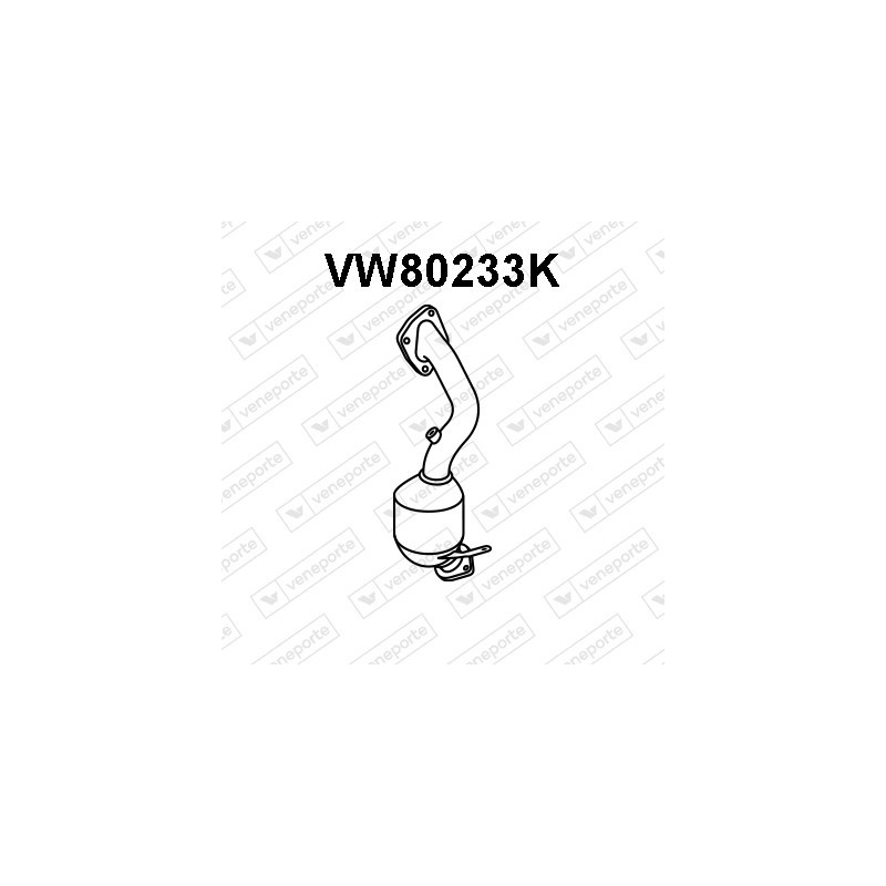 Katalizator SEAT / VOLKSWAGEN - 1K0254200AX 1K0254200BX 1K0254200KX