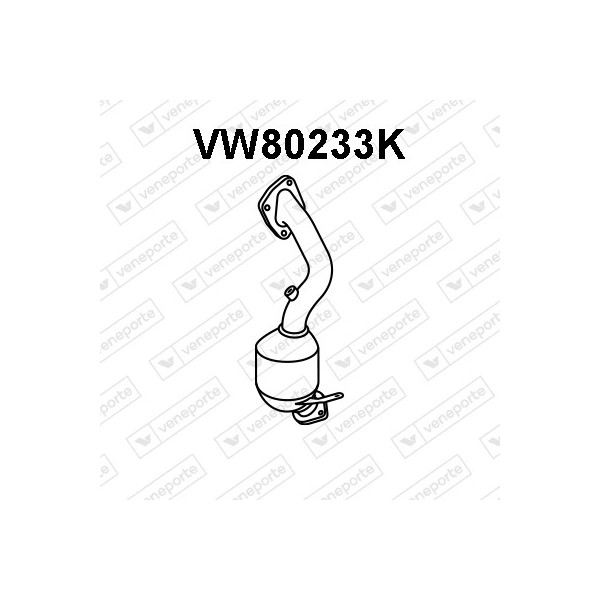 Katalizator SEAT / VOLKSWAGEN - 1K0254200AX 1K0254200BX 1K0254200KX