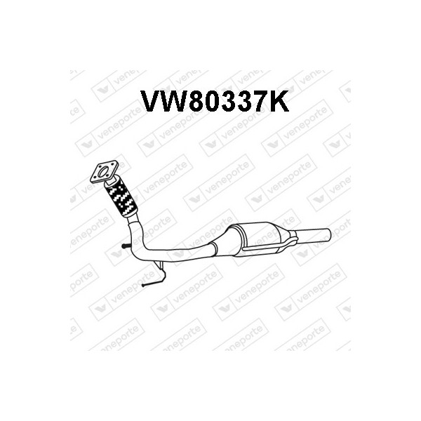 Katalizator SEAT / VOLKSWAGEN - 6N0253058AV 6N0253058AX 6N0253058DV