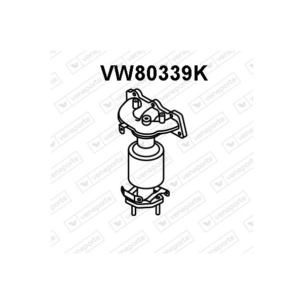 Katalizator SEAT / SKODA / VOLKSWAGEN - 03E253020MX 03E253020QX 