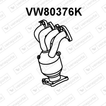 Katalizator AUDI / SEAT / SKODA / VOLKSWAGEN - 036253052BX 036253052CX 036253052DX