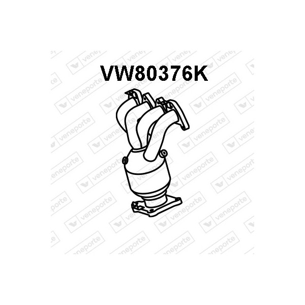 Katalizator AUDI / SEAT / SKODA / VOLKSWAGEN - 036253052BX 036253052CX 036253052DX