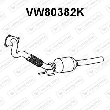 Katalizator SEAT / SKODA / VOLKSWAGEN - 6Q0254500GX 6Q0254500HX 