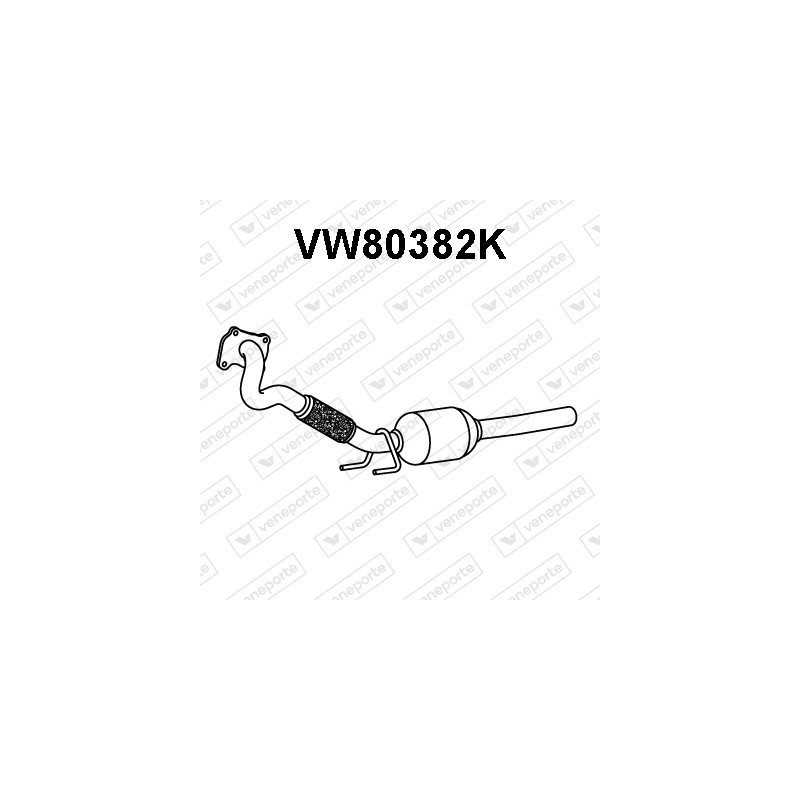 Katalizator SEAT / SKODA / VOLKSWAGEN - 6Q0254500GX 6Q0254500HX 