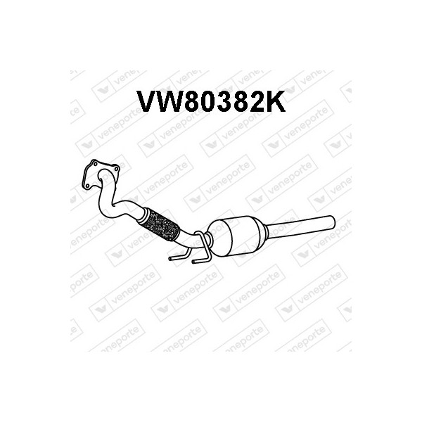 Katalizator SEAT / SKODA / VOLKSWAGEN - 6Q0254500GX 6Q0254500HX 