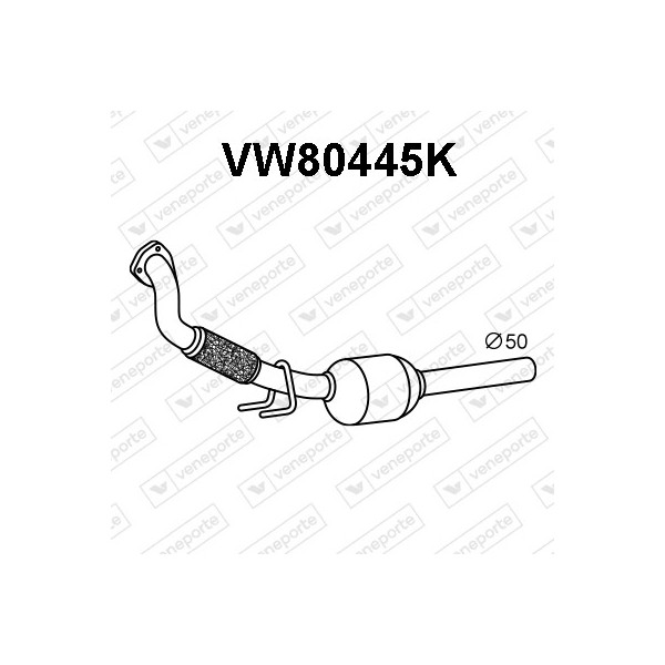 Katalizator SEAT / VOLKSWAGEN - 6K0253060EV 6K0253060EX 6K0253208FN