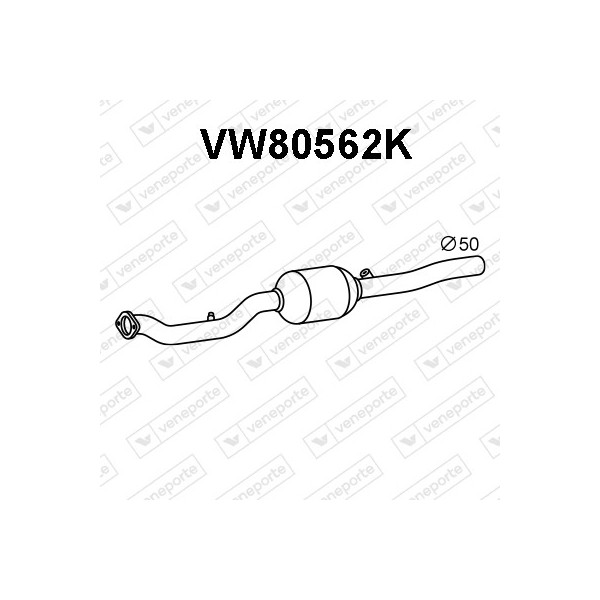 Katalizator AUDI / VOLKSWAGEN - 1K0254400JX 1K0254400PX 1K0254400RX
