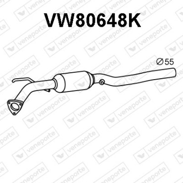 Katalizator VOLKSWAGEN - 023131089AX 023131089BX 023131089CX