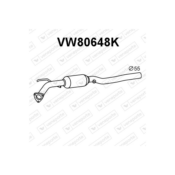 Katalizator VOLKSWAGEN - 023131089AX 023131089BX 023131089CX
