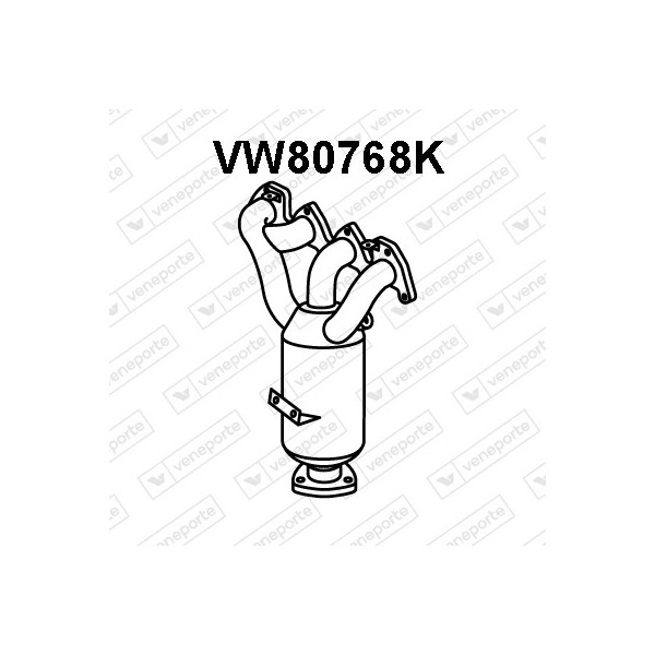 Katalizator SEAT / SKODA / VOLKSWAGEN - 036253020SX  