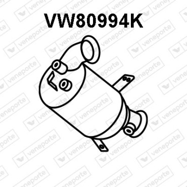 Katalizator VOLKSWAGEN - 7E0254201FX 7E0254201KX 7E0254201LX