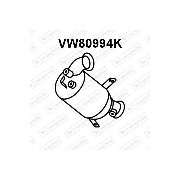 Katalizator VOLKSWAGEN - 7E0254201FX 7E0254201KX 7E0254201LX