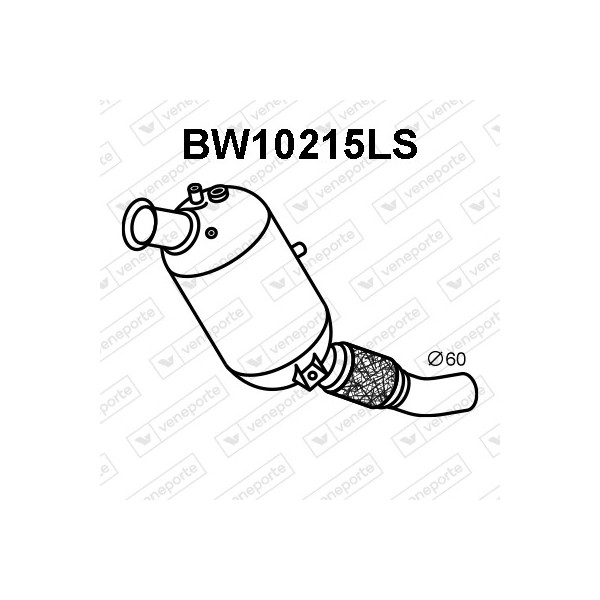 Katalizator BMW - 18308514988-SIC  