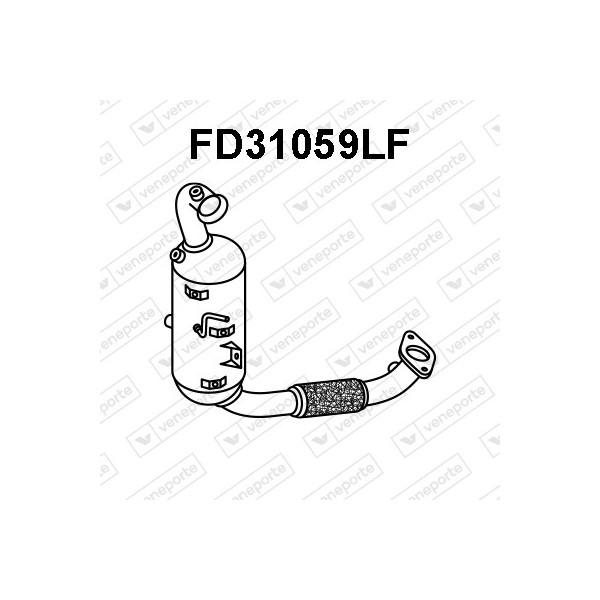 Katalizator FORD - 2005532 2075907 2078647