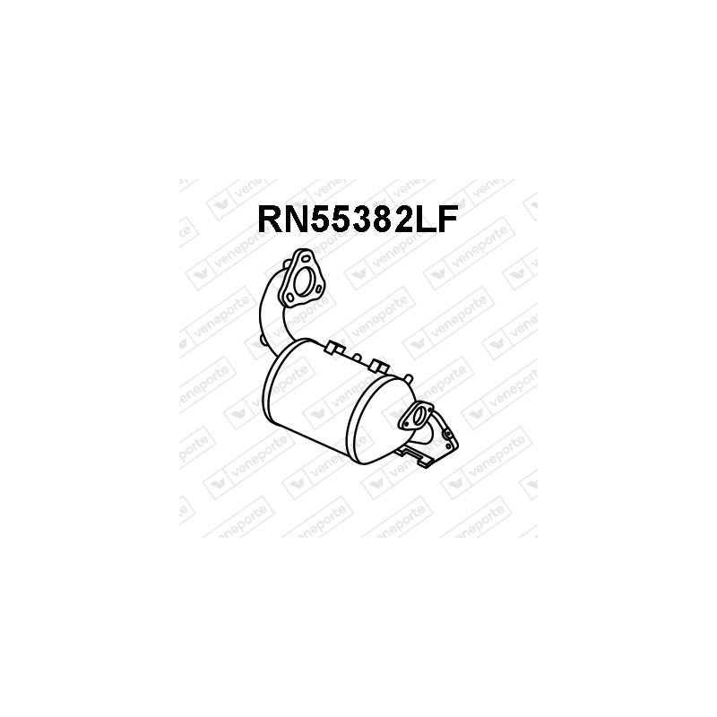 Katalizator RENAULT - 208A02697R  
