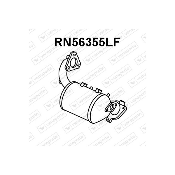Katalizator NISSAN / RENAULT - 208A06933R 2090000Q1F 