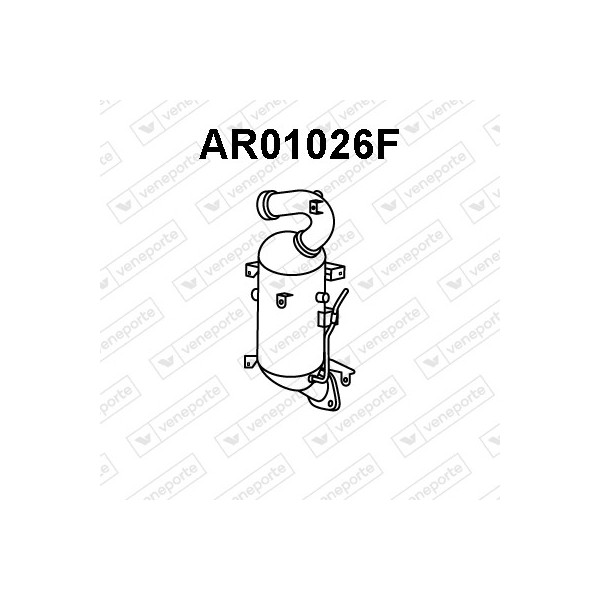 Filtry cząstek stałych DPF ALFA ROMEO / FIAT / JEEP / LANCIA / OPEL / SUZUKI / VAUXHALL - 1370425080 1374349080 1413079J80H02
