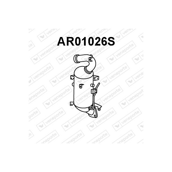 Filtry cząstek stałych DPF ALFA ROMEO / FIAT / JEEP / LANCIA / OPEL / SUZUKI / VAUXHALL - 1370425080-SIC 1374349080-SIC 1413079J80H02-SIC
