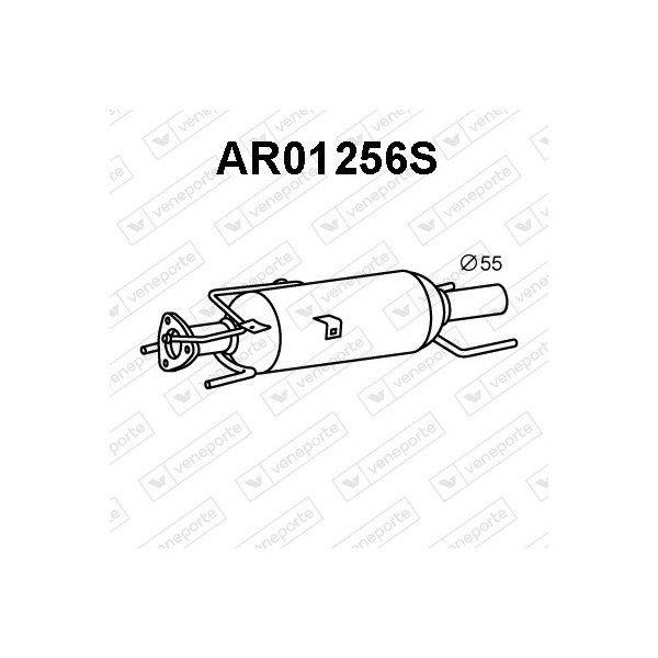 Filtry cząstek stałych DPF ALFA ROMEO - 51767239-SIC 51780158-SIC 51786867-SIC