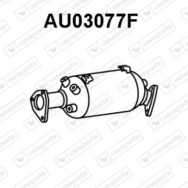 Filtry cząstek stałych DPF AUDI - 8E0131703T 8E0254750AX 8E0254750BX