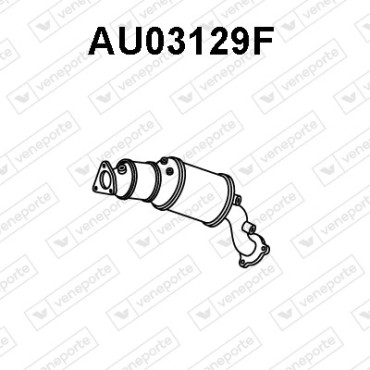 Filtry cząstek stałych DPF AUDI - 8K0254750NX 8K0254751HX 8K0254751JX