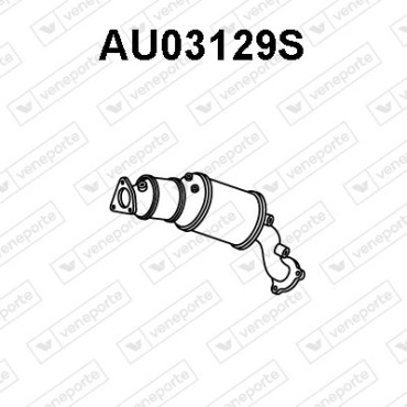 Filtry cząstek stałych DPF AUDI - 8K0254750NX-SIC 8K0254751HX-SIC 8K0254751JX-SIC