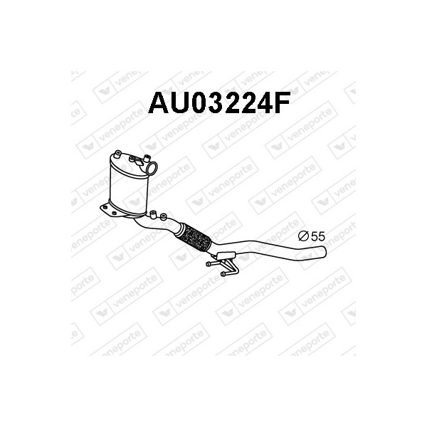 Filtry cząstek stałych DPF AUDI / SEAT / SKODA / VOLKSWAGEN - 1K0254700EX 1K0254700JX 1K0254700NX
